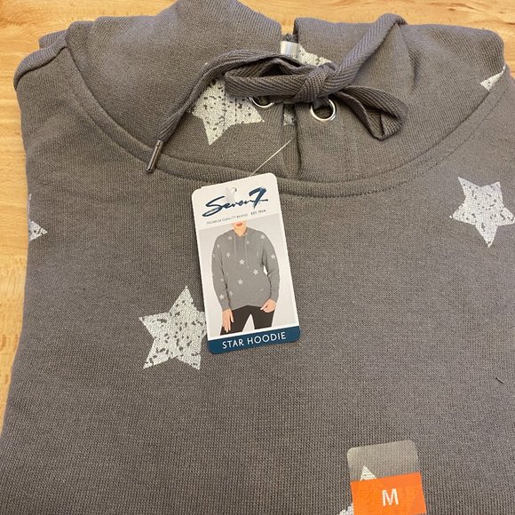 Seven7 Tops - Closet Clearout $18! Cute NWT Seven7 Sweatshirt Hoodie